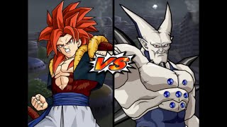 ssj4 Gogeta VS Omega Shenron [upl. by Tildi]