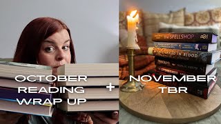 October Reads amp November Hopefuls [upl. by Netsirc]