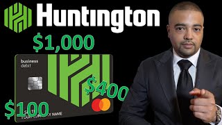 Huntington Bank  Up 1000 Business Checking Bonus [upl. by Ahtanamas]