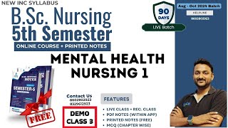 DEMO CLASS 3  grief MENTAL HEALTH NURSING 1  bsc nursing 5th semester  bsc nursing 2024 [upl. by Kinata875]