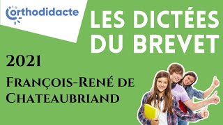 Dictée du brevet 2021 en ligne avec corrigé automatique [upl. by Lily]