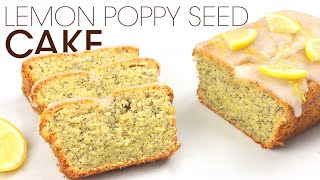 Lemon Poppy Seed Loaf Cake – Bruno Albouze [upl. by Nylear]