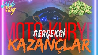 2024 KURYE KAZANÇLARI  TRENDYOL GO  YEMEKTEPETİ  VİGO MOTO VLOG [upl. by Kira]