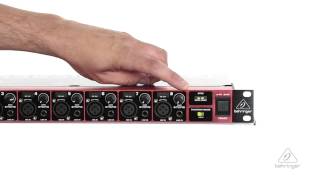 ULTRAGAIN DIGITAL ADA8200 ADAT Mic Preamp  Interface [upl. by Jeramie]