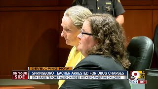 PD Springboro teacher arrested on drug charges [upl. by Elleinet]