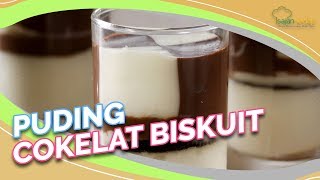 Resep Puding Cokelat Biskuit Enak Banget Dimakan Habis Makan Siang [upl. by Chapen40]