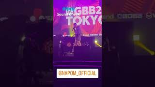 Napom🇺🇸 Crowd POV😱  Sound Check🔥 GBB24❤️ beatbox freestylerap hiphop [upl. by Maddy]