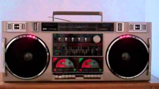 Technisonic Conion TC555 Boombox Ghettoblaster Collection [upl. by Dnalyram]