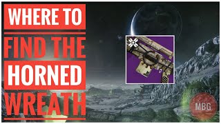 Horned Wreath location Destiny 2  Essence of Vanity quest item guide [upl. by Crescint700]