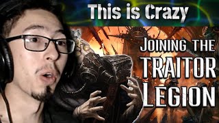 Reacting to Joining the TRAITOR LEGIONS  CHAOS 40k Lore  Warrior Tier Group REACTION [upl. by Mylo180]