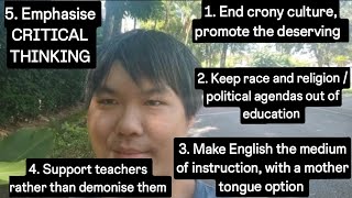 How to make Malaysian education great again [upl. by Vijnas]