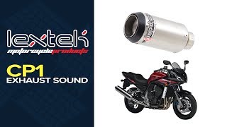 Lextek CP1 Exhaust Sound Yamaha FZS1000 20002005 [upl. by Notyalk]