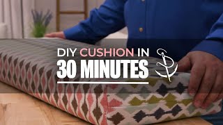 Make a Box Corner Cushion  The 30 Minute Cushion [upl. by Gavrila845]