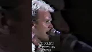 The Police  Message in a bottle Live in Atlanta Amnesty Tour 1986 [upl. by Lukey]