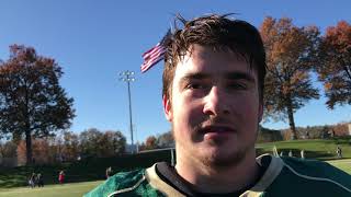 Nashobas Alex Childs talks about the win over Marlboro [upl. by Hedve288]