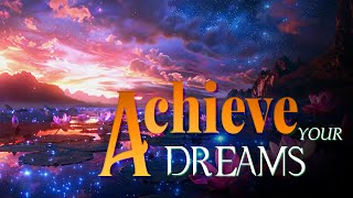 Achieve Your Dreams  Daily Morning Law of Attraction Meditations  Sacred Abundance [upl. by Rimaj798]