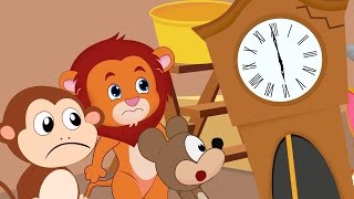 Hickory Dickory Dock  Hickory Dickory Dock Song  Nursery Rhyme With Lyrics [upl. by Naejeillib]