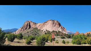 Garden of the Gods Colorado Springs Colorado [upl. by Casabonne]