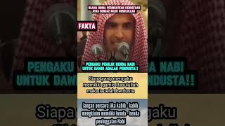 PEMILIK BENDA NABI UNTUK DAWIR ADALAH PENDUSTA 🤭🤭 [upl. by Onitnelav327]