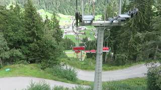 Silvretta Montafon StGallenkirch 2CLF Garfrescha Bahn I Talfahrt Sommerbetrieb [upl. by Joe821]