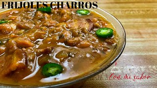 Como se hacen los frijoles charros  Con mi sabor [upl. by Earla]