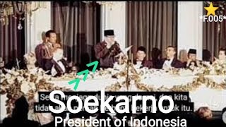 Soekarno Speech By The President of Indonesia at United Nations Pidato Presiden Soekarno di PBB [upl. by Nichol]