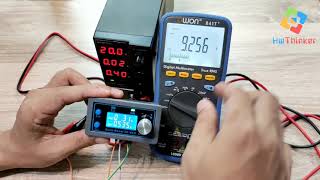 Tutorial buck boost converter ZK4KX by HwThinker in Indonesia [upl. by Anrev]