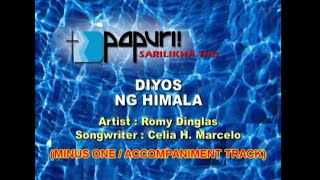 DIYOS NG HIMALA Original Version Romy Dinglas Minus One  Accompaniment Track [upl. by Nwahsud155]