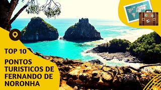 O que fazer em Fernando de Noronha 10 pontos turísticos mais visitados pernambuco viagem [upl. by Sibeal49]