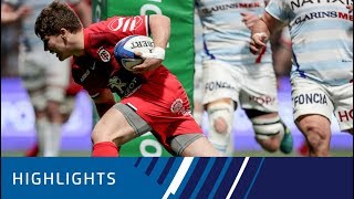 Racing 92 v Toulouse Quarterfinal Highlights 310319 [upl. by Eekaz]