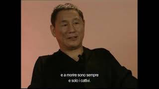 🎤 Takeshi Kitano su Violent Cop 1989 sub ITA intervista [upl. by Arrac932]