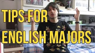 Tips for English Majors [upl. by Kinghorn594]