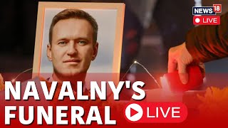 Alexei Navalnys Funeral LIVE  Funeral Of Russian Opposition Leader Alexei Navalny  Russia News [upl. by Lachish]