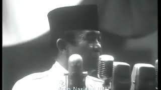 Pidato Ir Soekarno Arsip Nasional [upl. by Tilney]