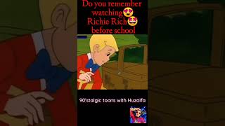 Richie Richs Picnic with gloria  RichieRich 1980 S01 richierich oldcartoon 90scartoon animated [upl. by Audres]