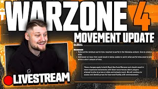 🟥 NEUES MOVEMENT UPDATE in Warzone testen 🟥 [upl. by Rikki]