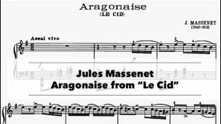 Jules Massenet  Aragonaise from “Le Cid” Veselin Ninov [upl. by Fasta]