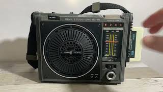 GE Loudmouth II AMFM Radio amp 8 Track Player [upl. by Nyrahtak591]