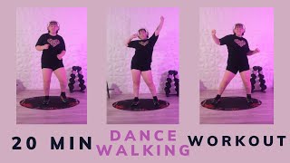 20 Min Dance Walking Weight Loss Workout [upl. by Siahc552]