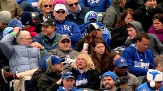 ROYALS HOME OPENER  April 04 2014 [upl. by Yadsnil]