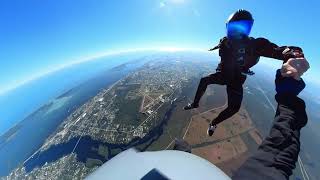 4way Freefly  Skydive Sebastian 12312023 [upl. by Grote]