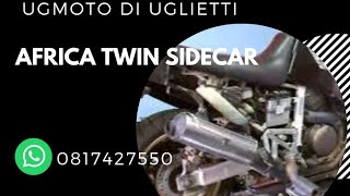 Attacchi sidecar Honda Africa Twin 750 RD04 [upl. by Lucien]