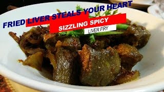 Kaleji Masala Recipe in Hindi  Spicy Liver Fry Recipe  Iron and haemoglobin rich food [upl. by Rosenthal545]