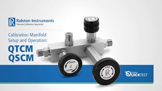 How to set up and operate the Ralston QTCM and QSCM calibration manifold [upl. by Grishilda987]