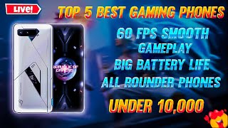 Top 5 Best Gaming Phone Under 10000  Best phone under 10000  Best Gaming Phone Under 10000 6gb Ram [upl. by Ellevehs]