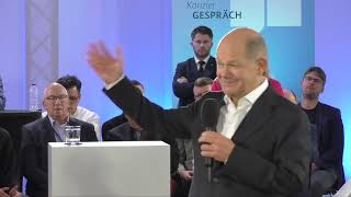 quotLONG COVID MEDIKAMENTEN FORSCHUNGquot OLAF SCHOLZ spd im Bürgerdialog schwerin olafscholz covid [upl. by Chura]