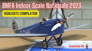 Fantastic Indoor Scale RC Aeroplanes HIGHLIGHTS COMPILATION  BMFA Indoor Scale RC Nationals 2023 [upl. by Durante764]