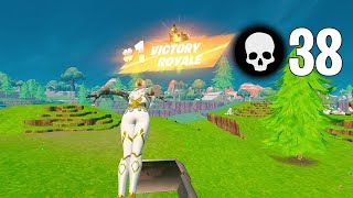 38 Elimination Solo vs Squads “Zero Build” Season Record Gameplay Win Fortnite OG [upl. by Janene426]