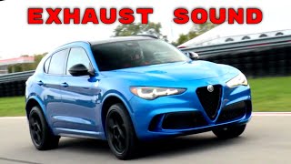 2024 Alfa Romeo Stelvio Quadrifoglio Exhaust Sound [upl. by Vitalis]