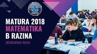 Matura 2018  Matematika B razina jesenski rok [upl. by Benoite]